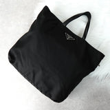 プラダ 2008限定 ベア テスート / レザー 2WAYトートバッグ ブラック - NEWSED