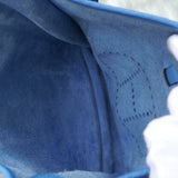 エルメス 2014年製 エブリンIIIGM トリヨンクレマンス SV金具 □R刻 ショルダーバッグ ブルーパラダイス 箱付き - NEWSED