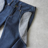 エムエムシックス メゾン マルジェラ 2016AW サイドフリル デニム ジーンズ レディース - NEWSED