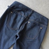 エムエムシックス メゾン マルジェラ 2016AW サイドフリル デニム ジーンズ レディース - NEWSED