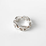 エルメス 2022年製 アンシェネ シェーヌダンクル 指輪 リング 51サイズ / 10号 箱付き - NEWSED