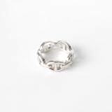 エルメス 2022年製 アンシェネ シェーヌダンクル 指輪 リング 51サイズ / 10号 箱付き - NEWSED