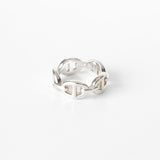 エルメス 2022年製 アンシェネ シェーヌダンクル 指輪 リング 51サイズ / 10号 箱付き - NEWSED