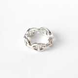 エルメス 2022年製 アンシェネ シェーヌダンクル 指輪 リング 51サイズ / 10号 箱付き - NEWSED