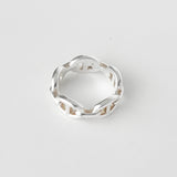 エルメス シェーヌダンクル アンシェネ 2023年製 シルバー925 指輪 リング 14号 - NEWSED