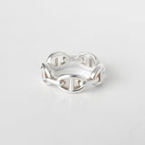 エルメス シェーヌダンクル アンシェネ 2023年製 シルバー925 指輪 リング 14号 - NEWSED