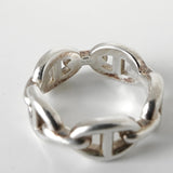 エルメス シェーヌダンクル アンシェネ 2023年製 シルバー925 指輪 リング 53サイズ / 13号 - NEWSED