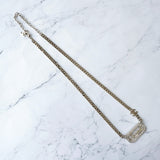 シャネル 2023年製 ロゴ ココマーク ラインストーン 喜平 ネックレス GPゴールド - NEWSED