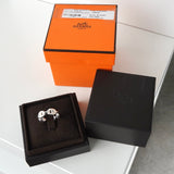 エルメス 2024年製 アンシェネ シェーヌダンクル 指輪 リング 52サイズ / 11.5号 箱付き - NEWSED