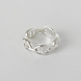 エルメス 2025年製 アンシェネ シェーヌダンクル シルバー925 指輪 リング サイズ51 / 10.5号 箱付き - NEWSED