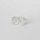 エルメス 2025年製 アンシェネ シェーヌダンクル シルバー925 指輪 リング サイズ51 / 10.5号 箱付き - NEWSED