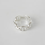 エルメス 2025年製 アンシェネ シェーヌダンクル シルバー925 指輪 リング サイズ51 / 10.5号 箱付き - NEWSED