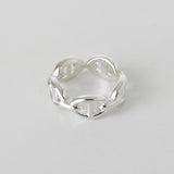 エルメス 2025年製 アンシェネ シェーヌダンクル シルバー925 指輪 リング サイズ51 / 10.5号 箱付き - NEWSED