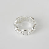 エルメス 2025年製 アンシェネ シェーヌダンクル シルバー925 指輪 リング サイズ51 / 10.5号 箱付き - NEWSED