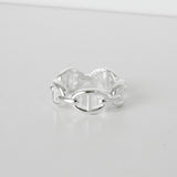 エルメス 2025年製 アンシェネ シェーヌダンクル シルバー925 指輪 リング サイズ52 / 11.5号 箱付き - NEWSED