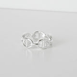 エルメス 2025年製 アンシェネ シェーヌダンクル シルバー925 指輪 リング サイズ52 / 11.5号 箱付き - NEWSED