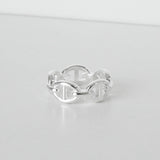 エルメス 2025年製 アンシェネ シェーヌダンクル シルバー925 指輪 リング サイズ52 / 11.5号 箱付き - NEWSED