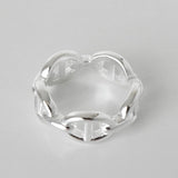 エルメス 2025年製 アンシェネ シェーヌダンクル シルバー925 指輪 リング サイズ52 / 11.5号 箱付き - NEWSED