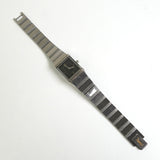 イヴ サンローラン 2200 221362 Y17151 SS / クォーツ 黒文字盤 腕時計 電池交換済 - NEWSED