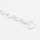 エルメス シェーヌダンクル シルバー925 ブレスレット PM 18コマ 新品仕上げ