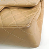 シャネル ココマーク マトラッセ23 ターンロック ラムスキン ダブルフラップ チェーン 2way ショルダーバッグ ベージュ 1番台6桁 - NEWSED