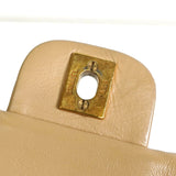 シャネル ココマーク マトラッセ23 ターンロック ラムスキン ダブルフラップ チェーン 2way ショルダーバッグ ベージュ 1番台6桁 - NEWSED