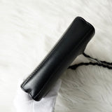 ジルサンダー タングル スモール ロゴ レザー ショルダーバッグ ブラック