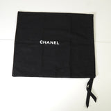 シャネル ターンロック マトラッセ25 キャビアスキン ダブルフラップ チェーンショルダーバッグ トートバッグ ブラック シルバー - NEWSED