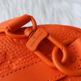 ルイヴィトン モノグラム キーポル バンドリエール25 トリヨンレザー 2way ミニボストンバッグ ハンドバッグ ショルダーバッグ オレンジ - NEWSED