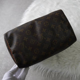 ルイ ヴィトン モノグラム スピーディ25 M41528 ハンドバッグ ブラウン - NEWSED