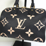 ルイ ヴィトン モノグラム アンプラント スピーディ バンドリエール25 バイカラー ブラック M58947 ICチップ内蔵 - NEWSED