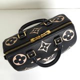 ルイ ヴィトン モノグラム アンプラント スピーディ バンドリエール25 バイカラー ブラック M58947 ICチップ内蔵 - NEWSED