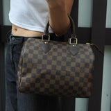 ルイ・ヴィトン ダミエ スピーディ25 ミニボストンバッグ ブラウン N41532 - NEWSED