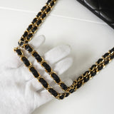 シャネル パリ限定 ココマーク ターンロック マトラッセ ラムスキン ダブルフラップ チェーンショルダーバッグ ブラック 2番台7桁 - NEWSED