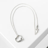 ティファニー オープンハート ネックレス シルバー925