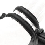 ロエベ ロゴ 自立型 レザー ハンドバッグ ブラック