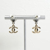 シャネル ココマーク ハート ラインストーン ピアス レディース