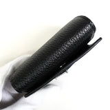 プラダ ヴィッテロダイノレザー トライアングルロゴ 三つ折り財布 ブラック ICタグ内蔵