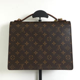 ルイ・ヴィトン モノグラム モンソー28 2way ハンドバッグ ショルダーバッグ ブラウン M51185 - NEWSED