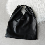 エムエムシックス メゾン マルジェラ レザー ジャパニーズバッグ クラシック トートバッグ ブラック