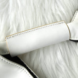 エムエムシックス メゾン マルジェラ ジャパニーズバッグ ミニ レザー ハンドバッグ ホワイト