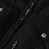 アクネ ストゥディオズ フーデッド ダウンコート ダウンジャケット ブラック