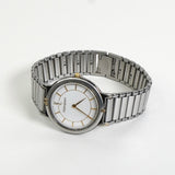 イヴサンローラン 4620-E62275 YO0030688 SS×QZ 白文字盤 腕時計 電池交換済み