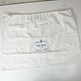 プラダ カナパ デニム 2way ハンドバッグ ショルダーバッグ グレー