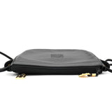 ロエベ アナグラム レザー ショルダーバッグ ブラック