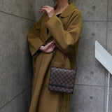 ルイ・ヴィトン ダミエ トライベッカ・ミニ レザー ハンドバッグ ワンショルダーバッグ ブラウン N51162