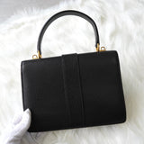 グッチ レザー ベルトデザイン 2way ハンドバッグ ショルダーバッグ ブラック 000・26・0257 - NEWSED