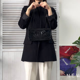 シャネル ノベルティ ココマーク パテントレザー 2way チェーン ショルダーバッグ ブラック - NEWSED