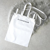 エムエムシックス メゾンマルジェラ ロゴ キャンバス 2way トートバッグ ハンドバッグ ホワイト タグ付き未使用品 - NEWSED