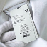 エムエムシックス メゾンマルジェラ ロゴ キャンバス 2way トートバッグ ハンドバッグ ホワイト タグ付き未使用品 - NEWSED